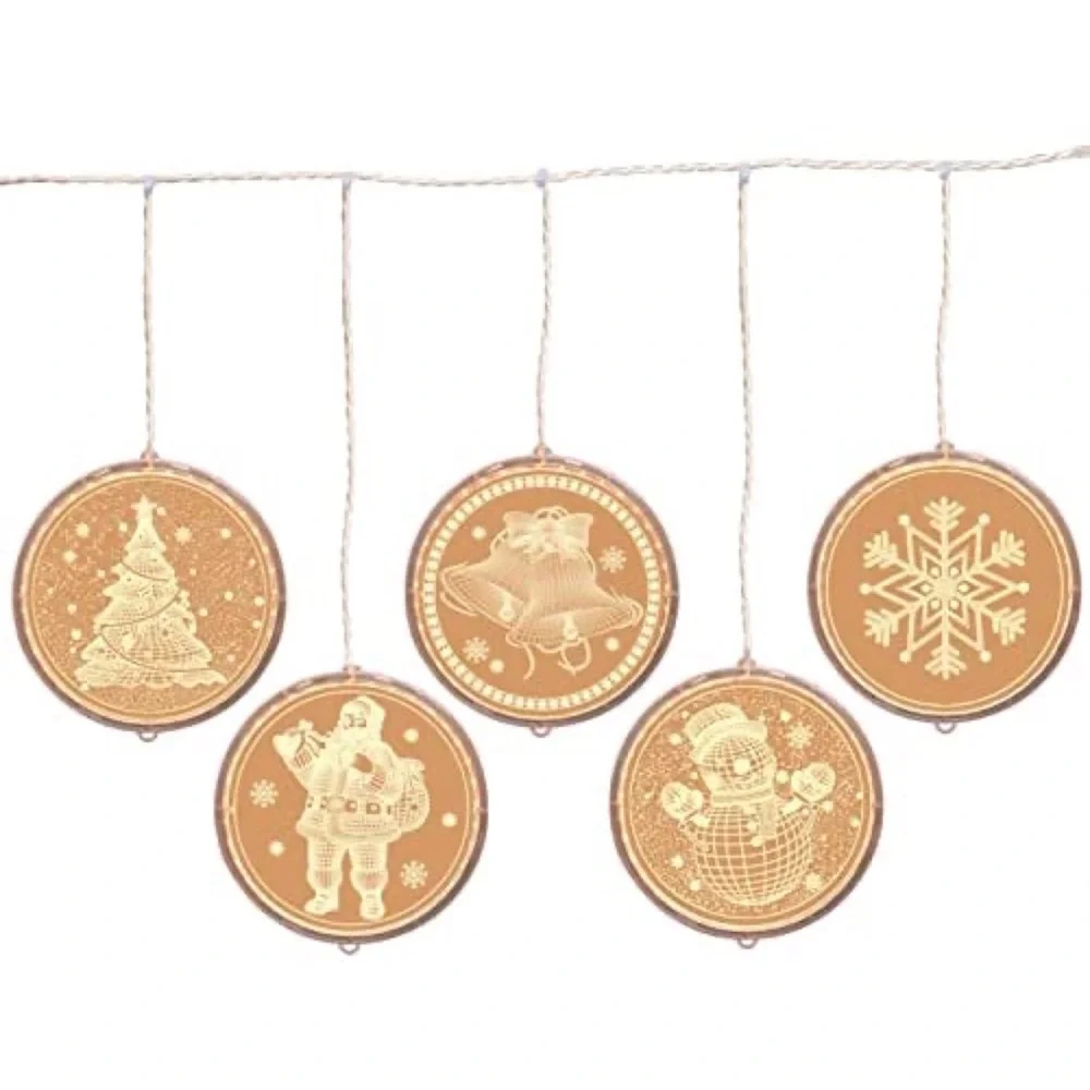 LED Christmas String Fairy Lights Round Outdoor Indoor Tree Home Party Decor